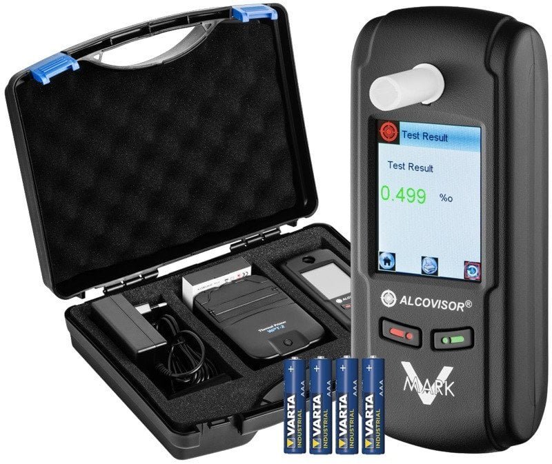 AlcoVisor Mark V Plus Black z drukarką