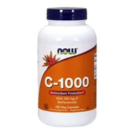 Witaminy i minerały - Now Foods NOW C-1000 250vegcaps - miniaturka - grafika 1