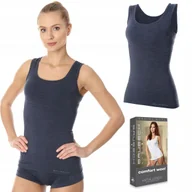 Koszulki i topy damskie - Koszulka damska bez rękawów BRUBECK TA10170 - XL - miniaturka - grafika 1