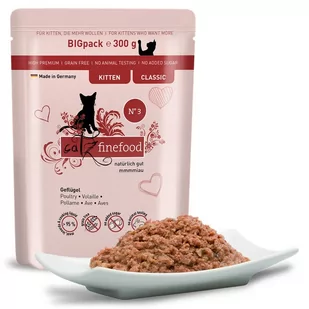 Catz Finefood Classic Kitten N.03 Drób saszetka 300g - Mokra karma dla kotów - miniaturka - grafika 2