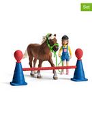 Zabawki kreatywne - Schleich 48-częściowy zestaw "Pony agility training" - 3+ - miniaturka - grafika 1