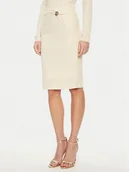 Spódnice - Guess Spódnica midi W5RD53 KAQL2 Beżowy Regular Fit - miniaturka - grafika 1