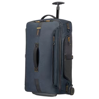 Torby podróżne - Średnia torba podróżna na kółkach Samsonite Paradiver Light Duffle - jeans blue - grafika 1