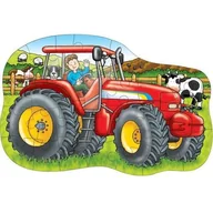 Puzzle - Bigjigs, układanka Traktor - miniaturka - grafika 1