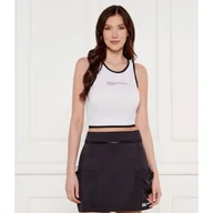 Koszulki i topy damskie - Karl Lagerfeld Jeans Top Cropped Fit - miniaturka - grafika 1