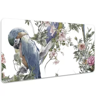 Podkładka mata ochronna na biurko Papugi 100x50 cm, Dywanomat - Podkładki na biurko - miniaturka - grafika 1