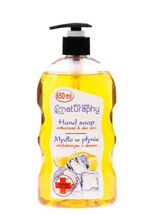 Mydło w płynie antybakteryjne cytrynowe z aloesem 650 ml - Mydła - miniaturka - grafika 1