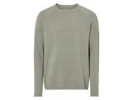 Swetry męskie - LIVERGY® Sweter męski z delikatnej dzianiny (Zielony, XL (56/58)) - miniaturka - grafika 1