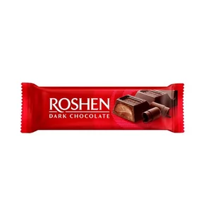 Roshen Baton Gorzka czekolada z nadzieniem o smaku brandy 33 g - Batoniki - miniaturka - grafika 1