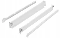 Meble modułowe i akcesoria - Szuflada niska Metalbox H-54 mm L-500 mm biały RAL9010 Amix - miniaturka - grafika 1