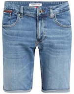 Spodenki męskie - Krótkie spodenki jeansowe męskie TOMMY HILFIGER JEANS r. 31 szorty spodnie - miniaturka - grafika 1