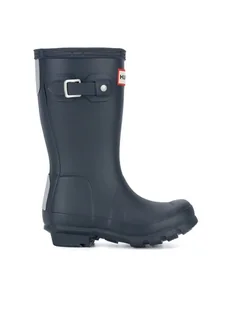 Hunter Kalosze KFT5000RMA-NVY Granatowy - Buty dla dziewczynek - miniaturka - grafika 1