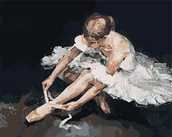 Malowanie po numerach - Malowanie po numerach - Kobieca łaska 40x50cm - miniaturka - grafika 1