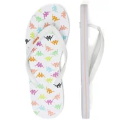 Klapki i japonki damskie - Japonki Kappa 351C22W White - Pink Coral - Pink Fuchsia Kolorowy - miniaturka - grafika 1