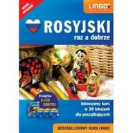Książki do nauki języka rosyjskiego - Rosyjski raz dobrze. Pakiet dla początkujących - miniaturka - grafika 1
