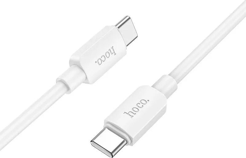 HOCO Kabel Typ C do Typ C X96 1 m Biały PD 60W 3A Szybkie Ładowanie