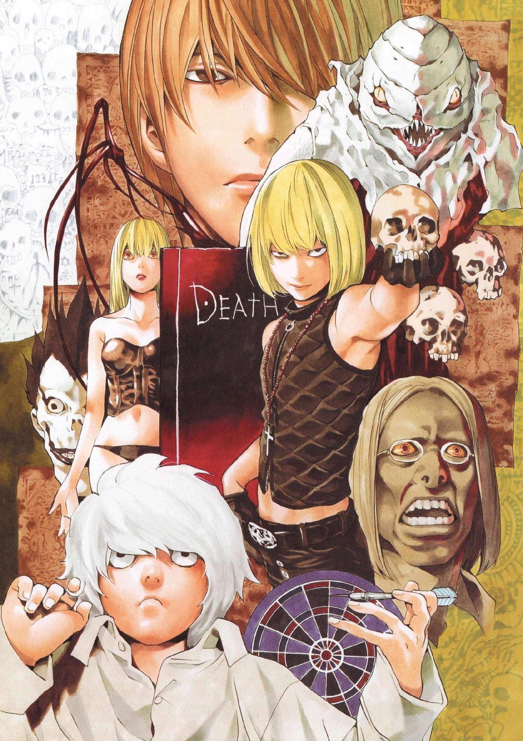 Plakat A1 anime manga Death Note