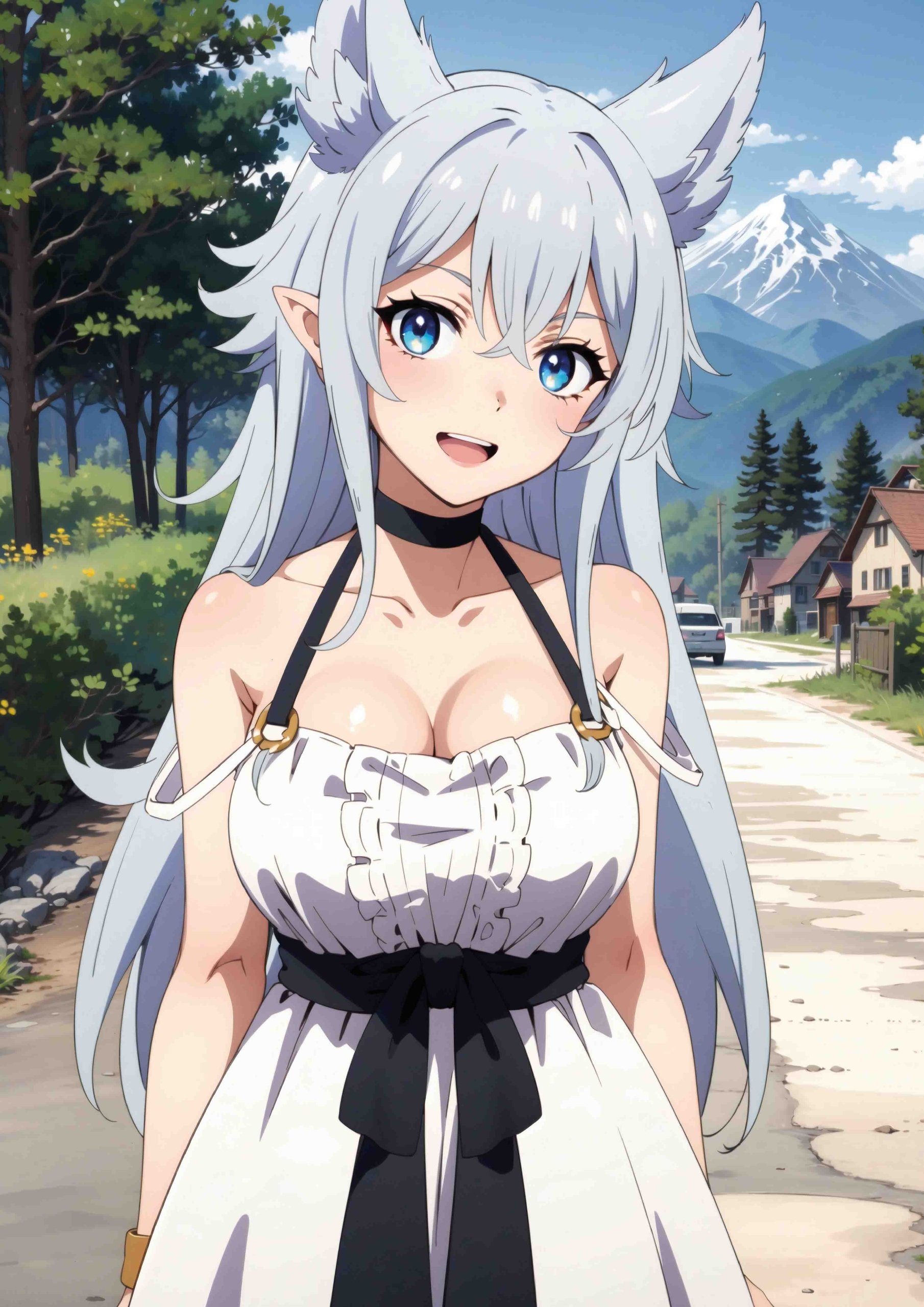 Plakat A3 anime manga Chillin' in Another World Lv2 kara Cheat datta