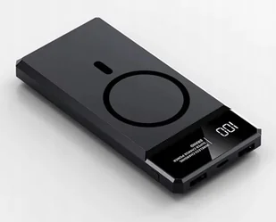 C-Tec Powerbank 20000 mAh 22,5W z Magsafe 15W grafitowy z wyświetlaczem - Powerbanki - miniaturka - grafika 1