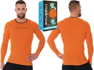 KOSZULKA długi ręk. LS13000 BRUBECK 3D Run PRO XXL - Koszulki męskie - miniaturka - grafika 1