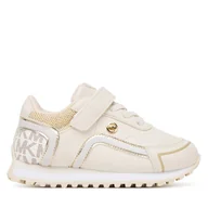 Buty dla dziewczynek - Sneakersy MICHAEL Michael Kors MK03003256 Écru - miniaturka - grafika 1