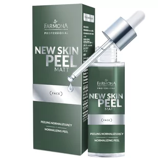 Peeling normalizujący - Farmona New Skin Peel MATT - 30 ml - Peelingi do ciała - miniaturka - grafika 1
