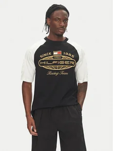 Tommy Hilfiger T-Shirt F1 Movie MW0MW41389 Czarny Regular Fit - Koszulki męskie - miniaturka - grafika 1