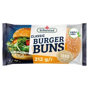 Skoga Bułki do hamburgerów z sezamem 4 sztuki - Inne pieczywo - miniaturka - grafika 1