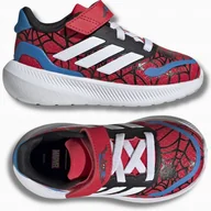 Buty dla dziewczynek - BUTY DZIECIĘCE SPORTOWE NA RZEPY ADIDAS X SPIDER-MAN DLA DZIECKA LEKKIE 24 - miniaturka - grafika 1