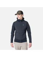 Bluzy męskie - Bluza Rossignol Classique Hybrid Clim czarny 2XL - miniaturka - grafika 1