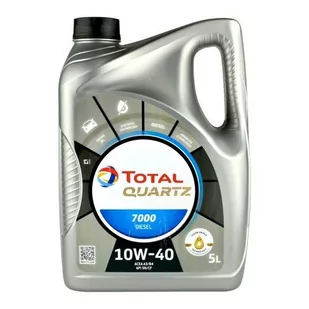 Total Quartz 7000 Diesel 10W-40 5L - Oleje silnikowe - miniaturka - grafika 1