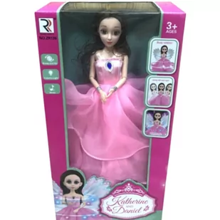 LALKA INTERAKTYWNA TAŃCZĄCA KSIĘŻNICZKA MELODIE ŚWIATŁA ZABAWKA DLA DZIECI - Lalki dla dziewczynek - miniaturka - grafika 1