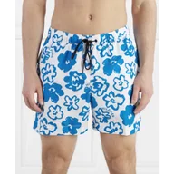 Kąpielówki męskie - Tommy Hilfiger Szorty kąpielowe MEDIUM DRAWSTRING PRINT | Regular Fit - miniaturka - grafika 1