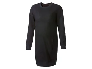 esmara® Sukienka ciążowa dresowa (Czarny, XL (48/50)) - Sukienki ciążowe - miniaturka - grafika 1