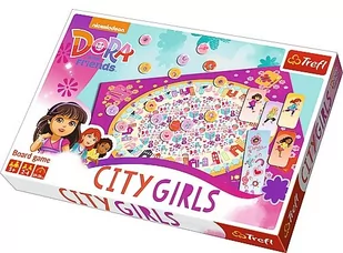 Trefl Dora i przyjaciele City Girls - Gry planszowe - miniaturka - grafika 1