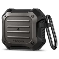 Akcesoria do słuchawek - Apple Spigen Etui Spigen Tough Armor do Airpods 3 Gunmetal - miniaturka - grafika 1