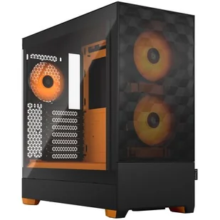 Fractal Design Pop Air TG Clear Tint RGB pomarańczowa - Obudowy komputerowe - miniaturka - grafika 1