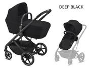 Wózki dziecięce - CYBEX BALIOS S 2-IN-1 Deep Black - miniaturka - grafika 1