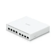 Pozostałe akcesoria sieciowe - Ubiquiti UISP Switch Plus Zarządzany 2.5G Ethernet (100/1000/2500) Obsługa PoE 1U Biały - miniaturka - grafika 1