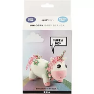 Zabawki kreatywne - Creativ Company A/S Jednorożec z mas silk i foam clay - miniaturka - grafika 1