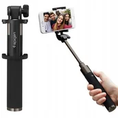 Selfie stick - Spigen Selfiestick S530W czarny/black Bluetooth 000SS21746 - miniaturka - grafika 1