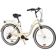 Rowery - Dawstar Rower miejski Citybike S6B Capuccino - miniaturka - grafika 1