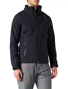 Bermudy Softshell Sealand Kurtka męska, wielokolorowy (Navy/Czarny 019), L - Kurtki męskie - miniaturka - grafika 1