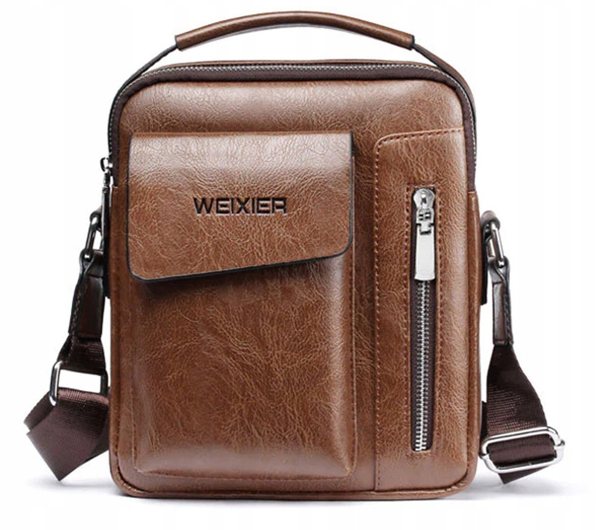 SASZETKA Torba męska na ramię LISTONOSZKA Vintage