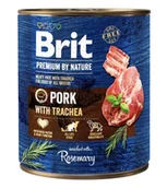Mokra karma dla psów - BRIT PREMIUM BY NATURE PORK&TRACHEA - mokra karma dla psa - 800g - miniaturka - grafika 1