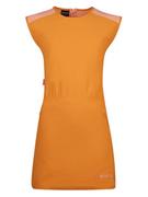 Sukienki i spódniczki dla dziewczynek - Trollkids Sukienka "Arendal" w kolorze pomarańczowym - miniaturka - grafika 1