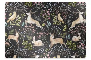 Podkładka pod krzesło obrotowe Zwierzęta leśne 120x90 cm - Podnóżki, podpórki, podkładki - miniaturka - grafika 1