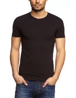 Koszulki męskie - Garage Koszulka męska/T-shirt 201 - T-shirt R-neck bodyfit II, czarny (czarny), S - miniaturka - grafika 1