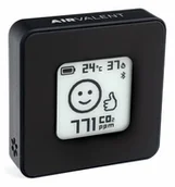 Stacje pogodowe - AIRVALENT AIRV-BLCK cyfrowa stacja meteorologiczna Czarny Bateria - miniaturka - grafika 1