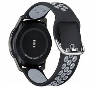Tech-Protect Pasek Softband do Galaxy Watch 3 45mm Black/Grey - Akcesoria do smartwatchy - miniaturka - grafika 1
